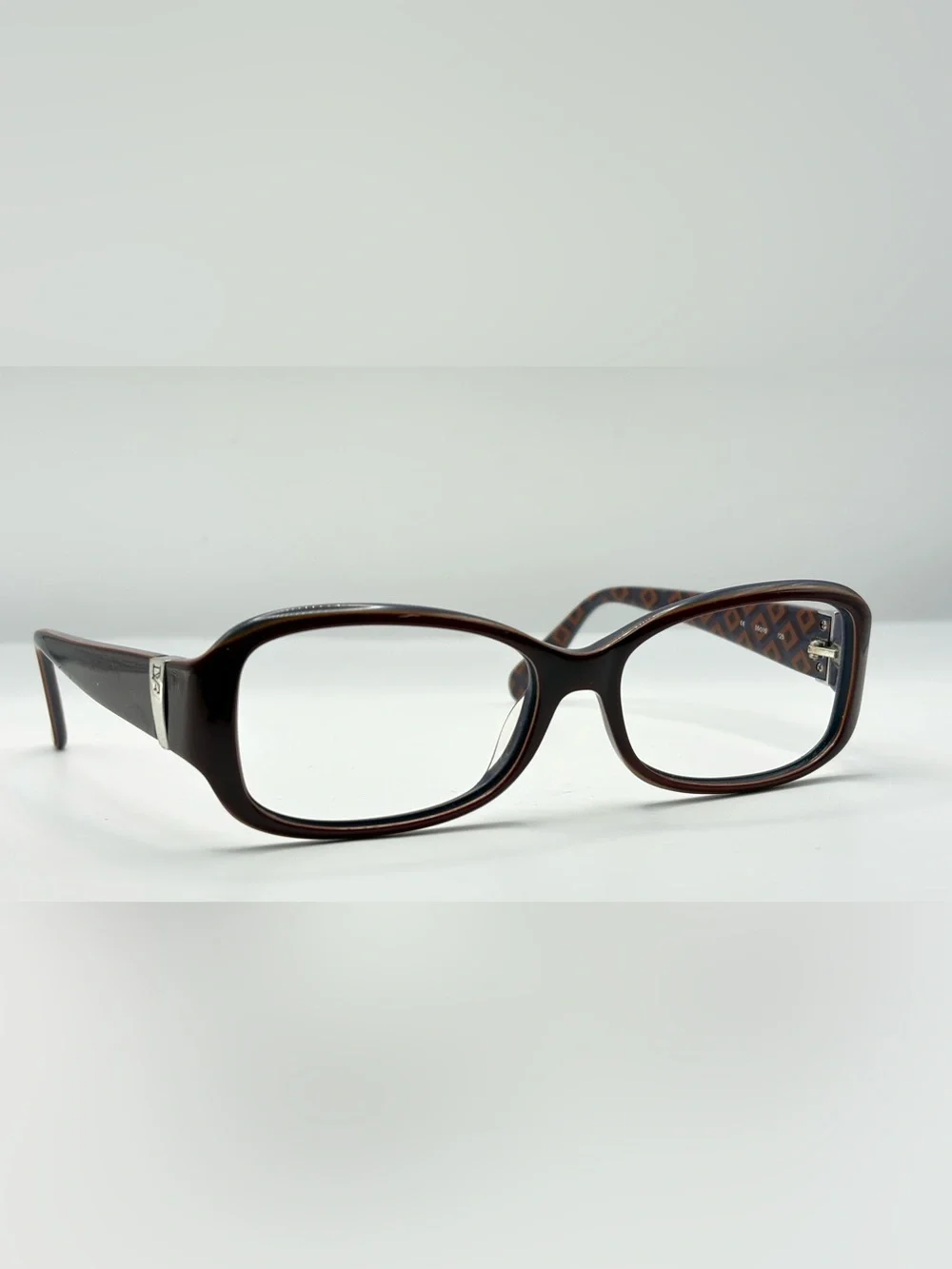Diane Von Furstenberg Vlada DVF553S Burgundy Oval Sunglasses Frames Only